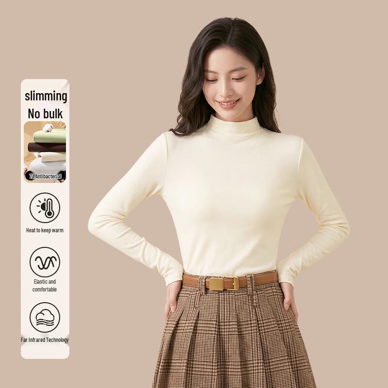 Baleno Women's Mock Neck Long Sleeve Thermal Base Layer