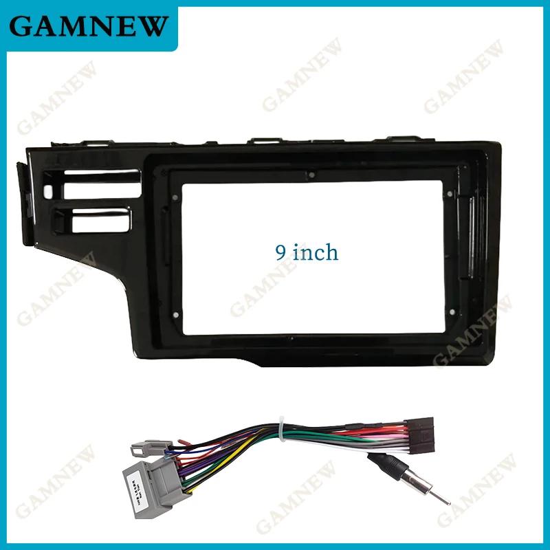 9 Inch 10.1 Inch Car Frame Fascia Adapter For Honda Fit Jazz 2014-2019 Android Radio Dash Fitting Panel Kit