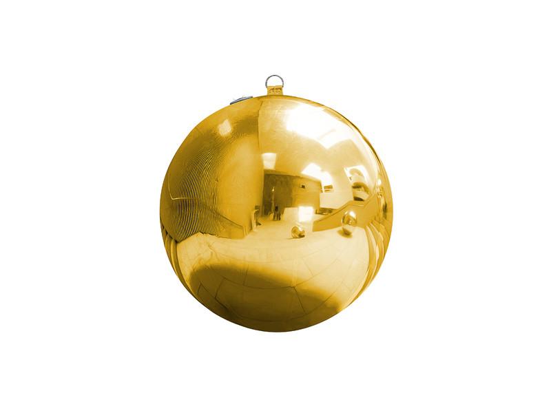 Opblaasbare Bal, Gouden Spiegelend, 60cm