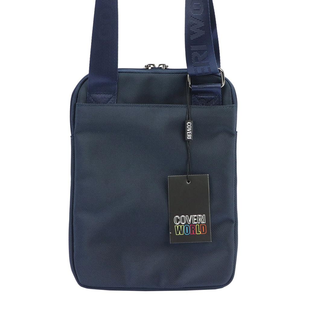 Trwała saszetka męska wykonana z poliestru Coveri World CW2263