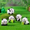 Pandas Figurines Mini Pandas Decors Waterproof Toy Playsets Miniature Doll Garden Figurines Cake Toppers Parties Favor
