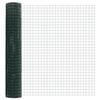 VidaXL Clôture Euro avec 5 poteaux en U Vert 1.6x10 m Acier 3335971