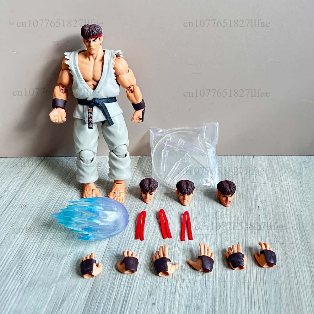 Ultra Street Fighter Ken Masters Storm Toys USFII: The Final Challengers Guile Ryu Ken Action Figure Model Toy Joint Movable