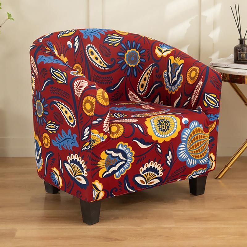 Huse pentru scaune de club Huse pentru fotolii elastice Huse pentru scaune pentru cada tipărite Huse pentru canapea Huse pentru canapea Spandex pentru contor de bar camera de zi