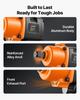 1-Inch Air Impact Wrench, Twin Hammer Air Impact Gun, Up To 1626N.m Reverse Torque, 4600RPM 6-Speed Pneumatic Wrench for Heavy Duty Auto Repairs and