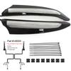 Motorcycle Part Front Lighted Vent Trim LED Light Turn Signal Lamp Kit ABS Plastic For Honda Gold Wing Tour DCT Airbag 2018-up