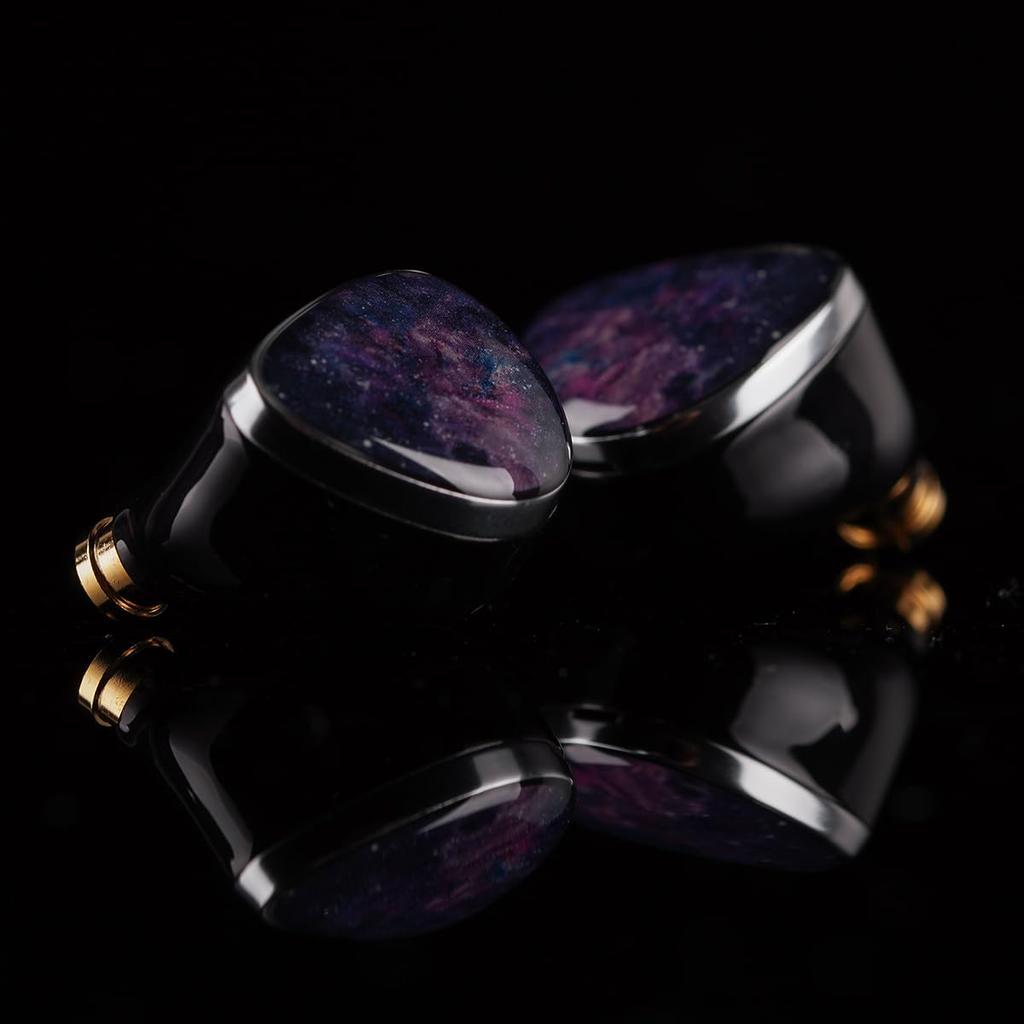 HiFiGo NiceHCK NX8 1DD+6BA+1PZT In-Ear Earphones, IEM with 3D Resin Cavity and 3-Frequency Experience, Reproducing Delicate and Rich Vocals and