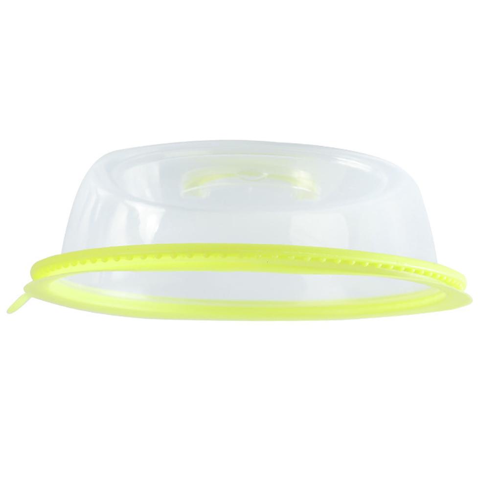 Microwave Heating Sealing Cover Transparent PP Stackable Temperature Keeping Plate Serving Cover