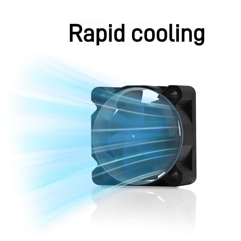 Für Bambu Lab X1 X1C P1 P1P P1S 2510 Hotend-Kühlgebläse Doppelkugellager DC5V 0,4A Hochgeschwindigkeits-Kühlerteile Für Bambulab X1 P1