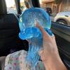 Jellyfish pinch Le octopus decompression toy, pinch Le jellyfish jelly soft glue, decompress and vent slow rebound gadget