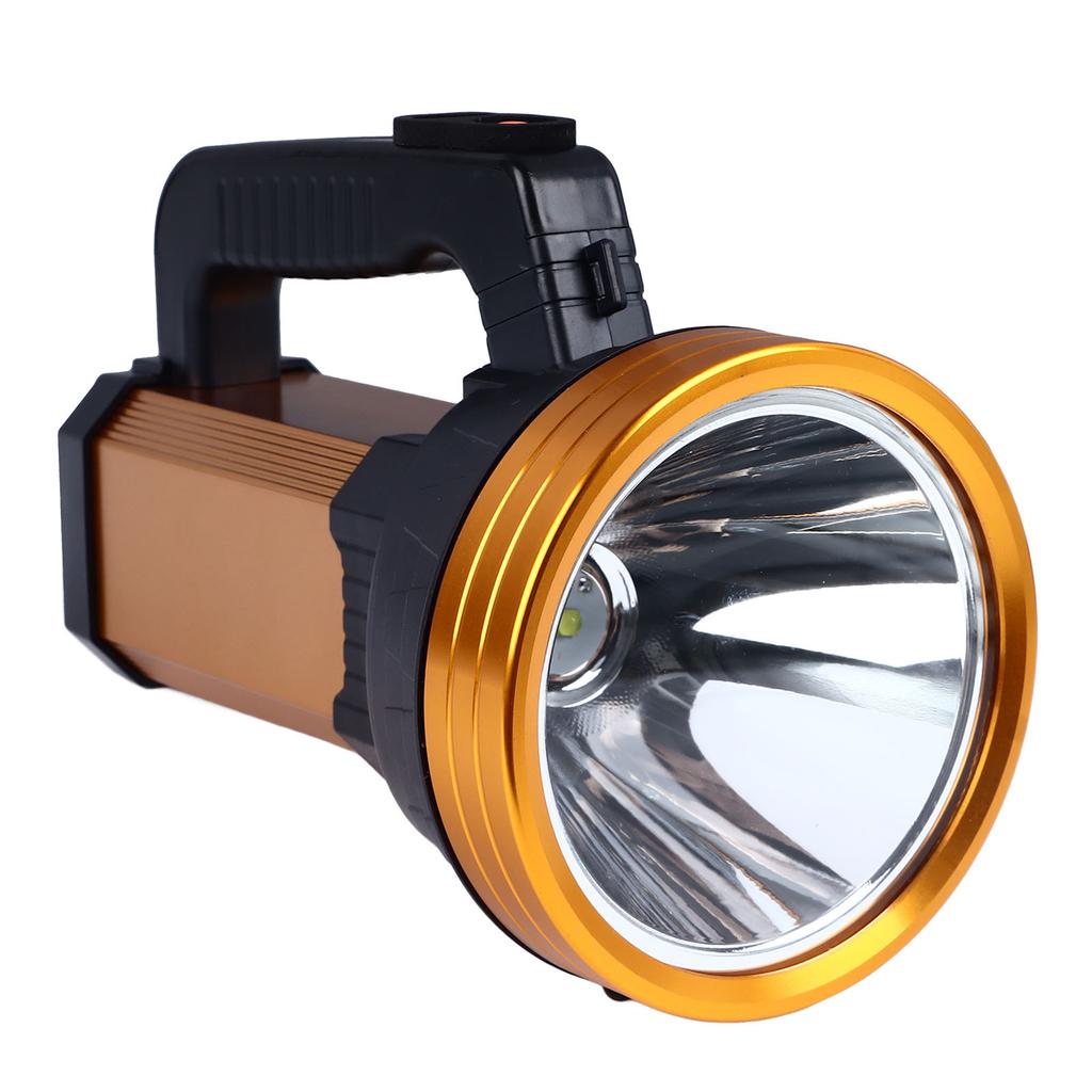 15W Outdoor Flashlight 1000mAh IP31 Ultra Bright 3 Brightness Rechargeable Flashlights for