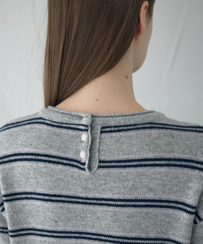 AHWE Multi Stripe Knit_Grey