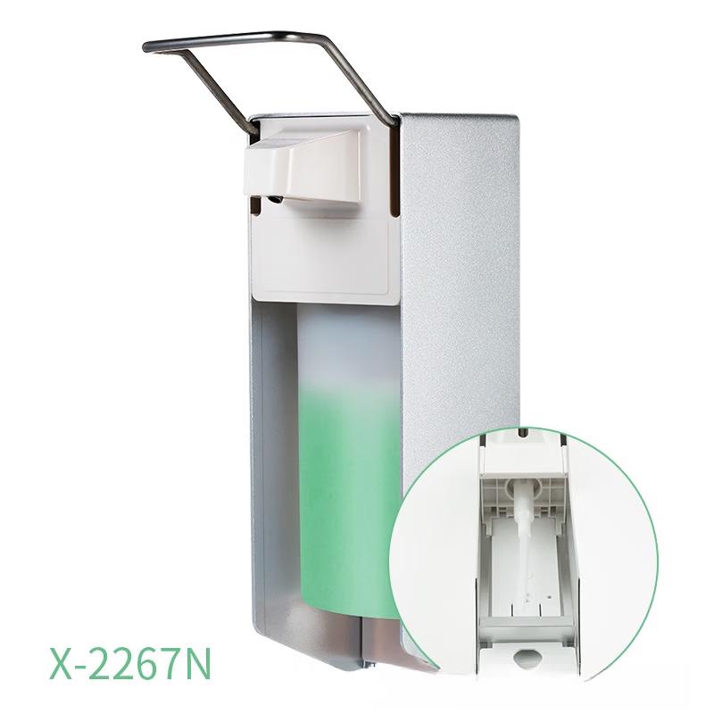 

OIMG Настенный дозатор жидкого мыла с локтевым механизмом 500 мл