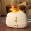 Neuer Simulationsflammen-Luftbefeuchter Aromatherapie-Maschine Bunte Flamme USB-Atmosphärenlicht für Zuhause und Büro Befeuchtender Diffusor