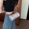 Luxury Diamond Lattice Chain Crossbody Bag: Fashion-Forward, Versatile Round Cylinder for Women