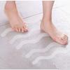 24/36/48 Bathroom Anti-Slip Stickers Transparent Waterproof Safety Strip Bathtub Shower Stair Floor Long Strip Wavy Tape Sticker