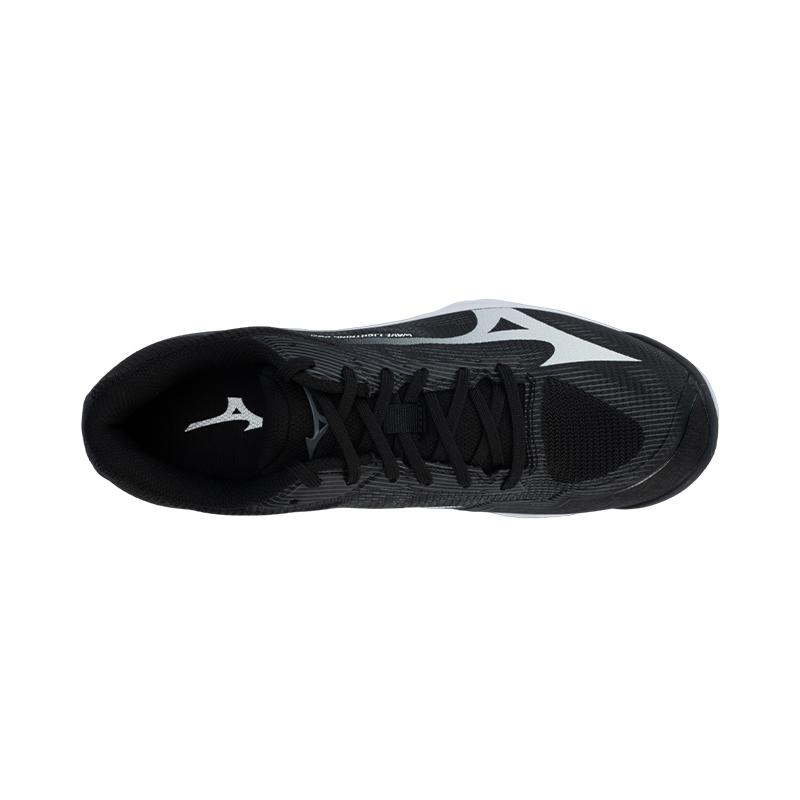 Mizuno WAVE LIGHTNING PRO Cushioning Slip Resistant Abrasion Resistant Low top Volleyball Shoes Unisex Smoky Ink Black V1GA266052