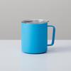 Blue Bottle Coffee Stainless Steel Travel with Keeps Drinks Hot or Cold Mug, 350ml, Lid,