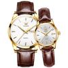 OLEVS Dual Calendar Waterproof Couple Women's Watch - Non-Mechanical