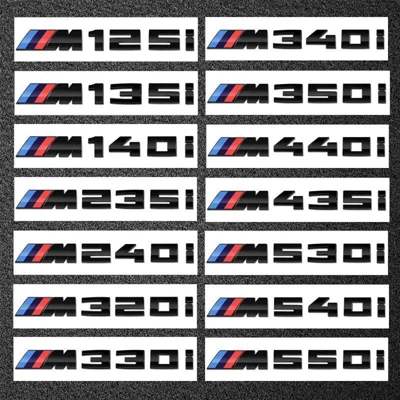 For BMW M power new emblems badge logo M125i M135i M140i M235i M240i M320i M330i M340i M350i M440i M435i M530i M540i M550i ABS DL8