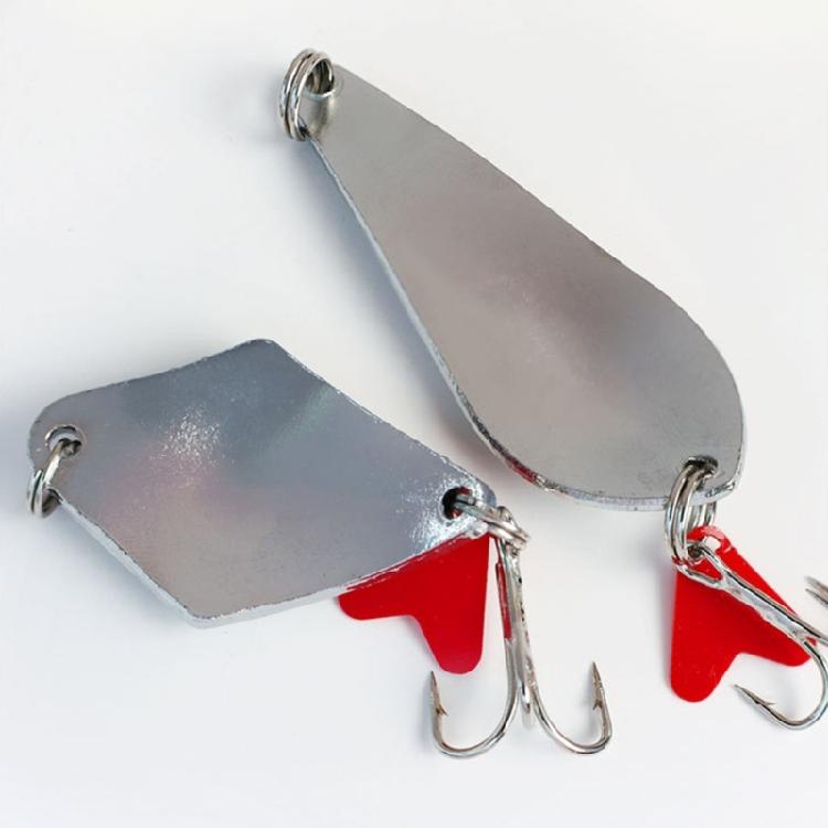 Fishing Spinner Swimbaits Set for Saltwater and Saltwater Sequins Lures Set Spoon Professional Treble Hook Spinner Baits