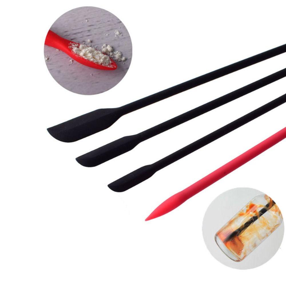 3Pcs/Set Multiple Sizes Silicone Spatula Tool Heat Resistant Mini Jam Spatula  Kitchen Applications