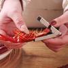 2Pcs Crawfish Peeler Tool,Stainless Steel Crawfish Peeler Tool,Crayfish Shelling Device Seafood Tool-Easily Peeling Shrimp Tails