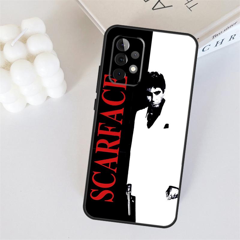 Scarface 1983 Movie For Samsung Galaxy A53 A33 A55 A35 A15 A22 A32 A52 A54 A34 A14 A56 A36 A26 A16 A05 A06 Case