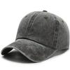 Sporty Common Unstructured Soft Custom Logo Unisex Vintage Distressed Cotton 6-Panel Baseball Cap Dad Hats Metal Four