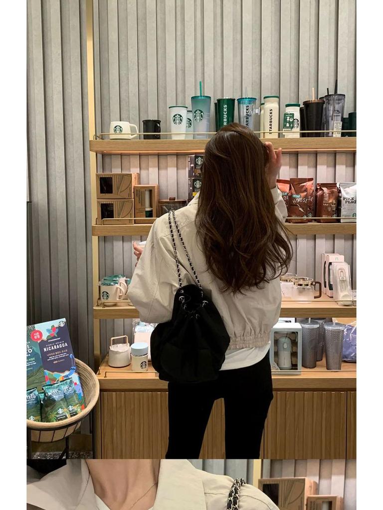 High-End Elegant Plain Color Women's Short Jacket - Simple, Versatile, Casual Korean Style for Spring and Autumn