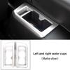 Vtear Rear Seat Cup Holder Protective Cover Decoration Car Interior Accessory For Toyota Land Cruiser 250 Prado LC250 2024-2025