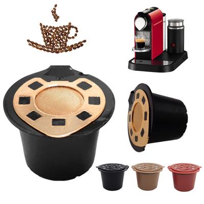 Reusable Stainless Steel Refillable Coffee Capsule Filter for Nespresso Machines