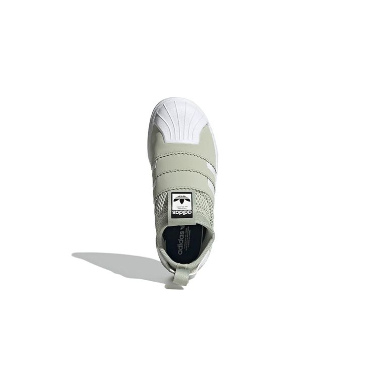 adidas Superstar 360 2.0 J Halo Grün Kinder Sneakers Wolkenweiß Kernschwarz GY3791