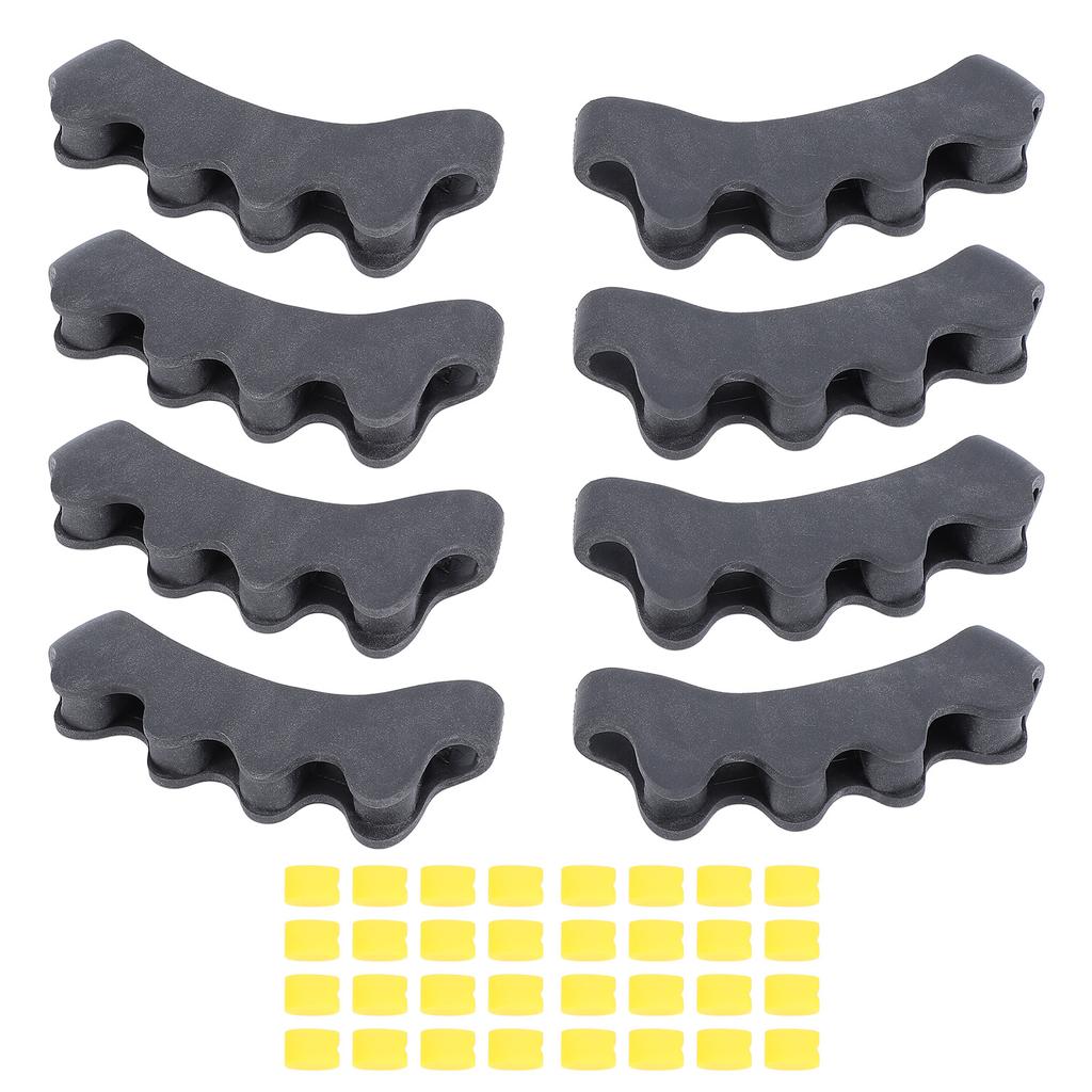4 Sets Toe Separator Kit Reduce Soreness 5 Separator Loops Correcting Bunions Toe Spacers