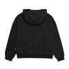 N251Whd080 Women'S Hybrid Semi-Overfit Hoodie Carbon Black