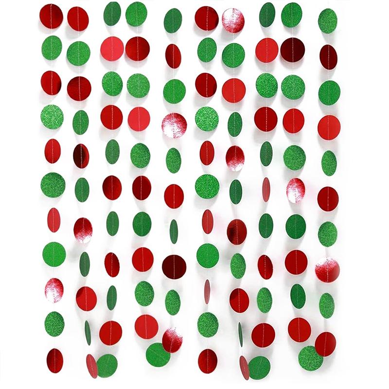 Diameter 5cm DIY Christmas Hanging Decor Festive Holiday Party Decorations Festive Hanging Ornaments