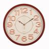 12-inch Luminous Silent Clock with Accurate Font and Clear Fonts, Retro Wall Clock, Household On-time Sweep Second Quartz Clock