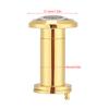 200 Degree Wide Viewing Angle Door Viewer with Heavy Duty Privacy Cover Gold