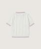 PLAC WOMEN Knit Polo Shirt Ivory
