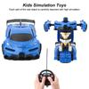 1:22 Electric Remote Control Toy Transforming Car Model Kids Simulation Toys Dark Blue