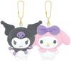 Crux Sanrio Nico Plush Keychain My Melody Kuromi 133172