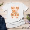 Thanksgiving Matching Couples She's My Sweet Potato I Yam Unisex T-shirt