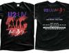 26 2024 U2 2-zijdig concertshirt Vintage U2 Rockband Wereldtournee 2024 T-shirt Unisex T-shirt