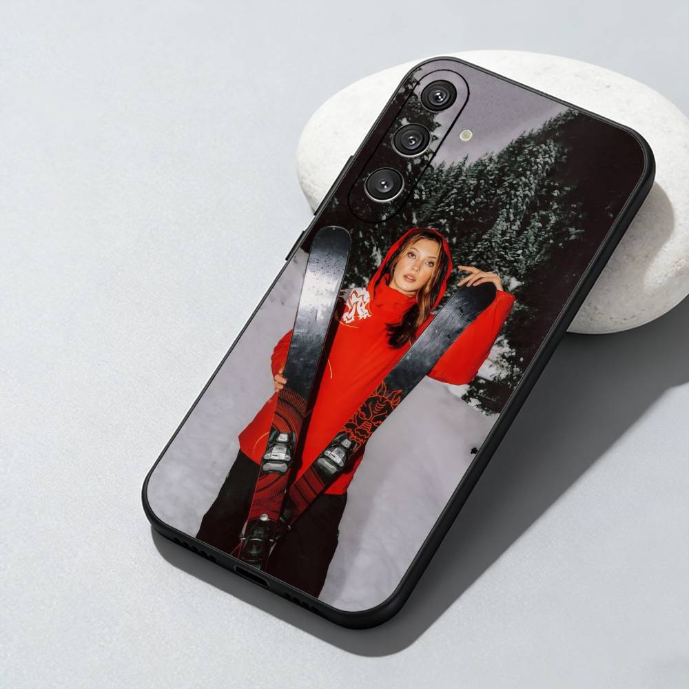 Snow Princess Eileen Gu Phone Case For Samsung Galaxy A73,A72,A71,A70,A52,A51 Others Soft Black Cover Samsung a71 4g