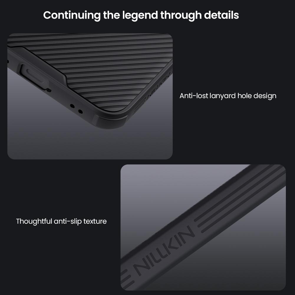 NILLKIN für Samsung Galaxy S25 FE Handyhülle CamShield Pro Kameraschutz Rückseite