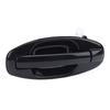 Outside Door Handle Black Comfortable Grip Abrasion Resistant Exterior Door Handle for Santa Fe 2001 2006 Rear Left: