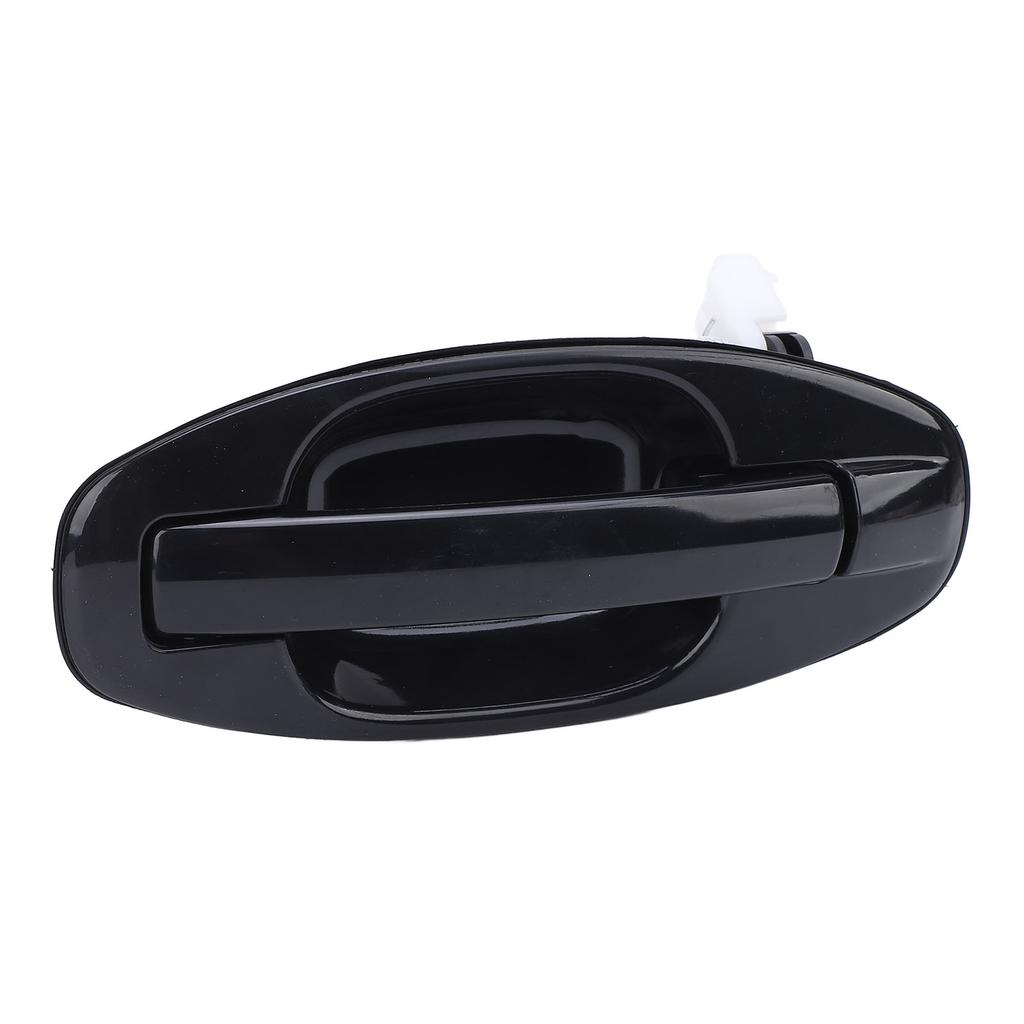 Outside Door Handle Black Comfortable Grip Abrasion Resistant Exterior Door Handle for Santa Fe 2001 2006 Rear Left: