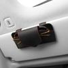 Sunglasses Clip Car Glasses Case PU Leather Auto Sun Visor Glasses Holder  Visor Accessories