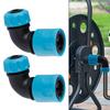 Robust 2 Pcs Quick Connect Elbows for Car Wash and For Gardening Needs