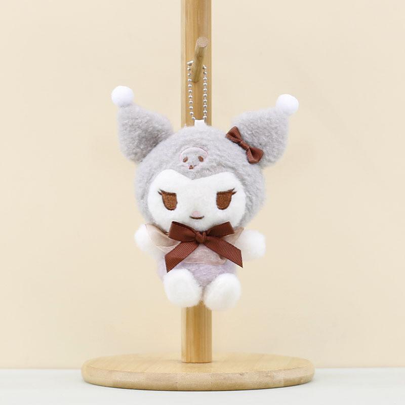 Charming Sanrio Plush Doll Keychain With Kuromi My Melody And Cinnamoroll Style